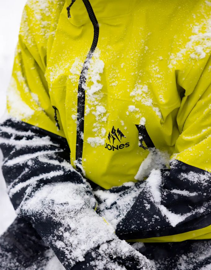 Jones Shralpinist Recycled Gore-Tex 3L Men's Jacket 2026 | Lime Green